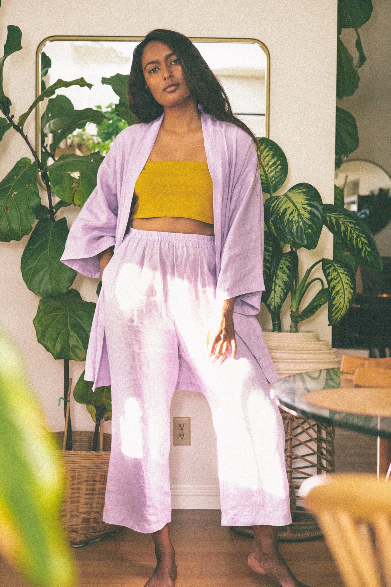 Ingrid Robe in Lilac - Dings - FINAL SALE