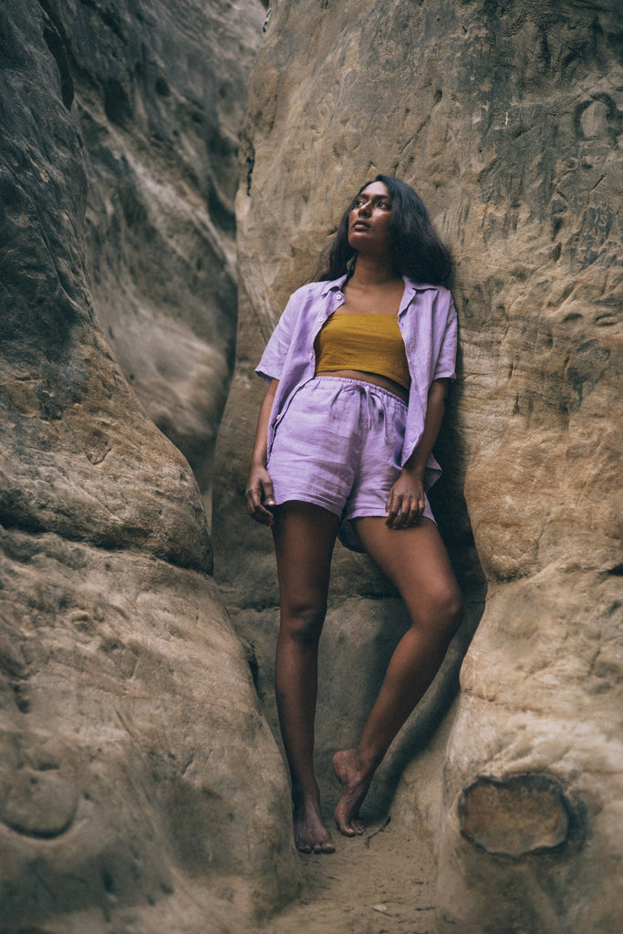 Chlo Short in Lilac - Dings - FINAL SALE