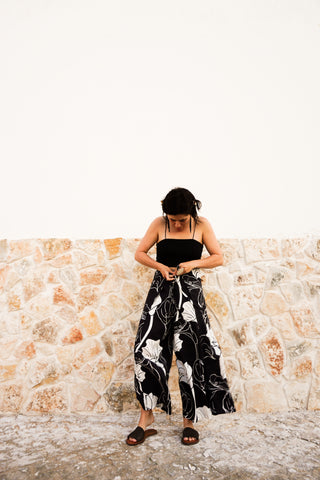 Jordan Wrap Pant in Calla Lily